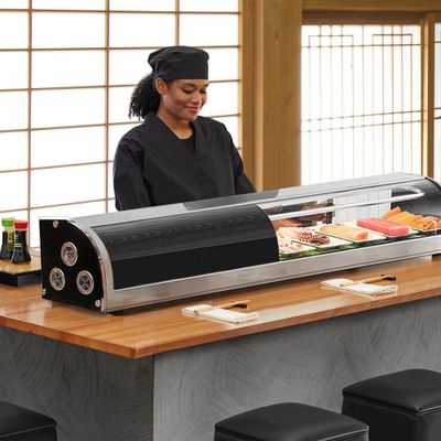 Imagen 2 del producto VITRINA SUSHI 180 CM MODELO G180S NORKALT