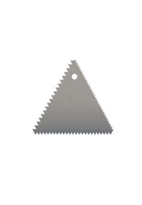 PEINE TRIANGULAR 11 x 9 cm
