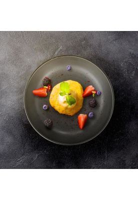 Imagen 2 del producto SET DE 4 BOWL CERAMICA RUSTICA 18 CM NEGRO LINEA OSLO