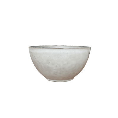 SET 6 BOWL REDONDO CERAMICA 18X9.5 CM GRIS LINEA OSLO