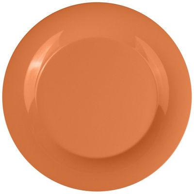 SET DE 3 PLATO MELAMINA NARANJO 30 CM