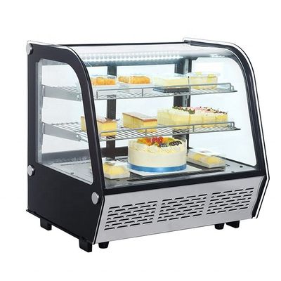 Vitrina Refrigerada De Sobremesa 120 Litros Norkalt Estantes