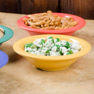 Imagen 2 del producto SET DE 6 POCILLOS AMARILLOS MELAMINA 12x3 cm