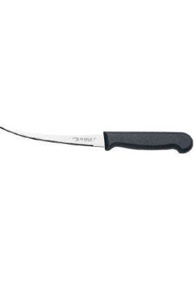 Imagen 1 del producto CUCHILLO CORTADOR DE TOMATES NEGRO HOJA DE 12,7 CMS