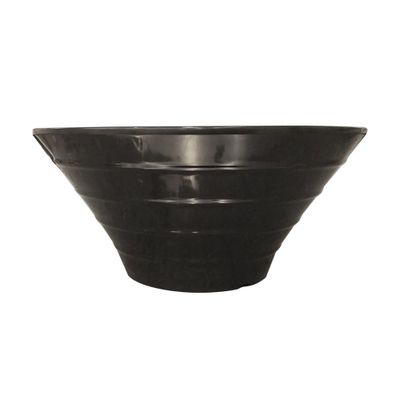 Imagen 1 del producto SET DE 6 BOWLS REDONDO MELAMINA NEGRO 20 CM