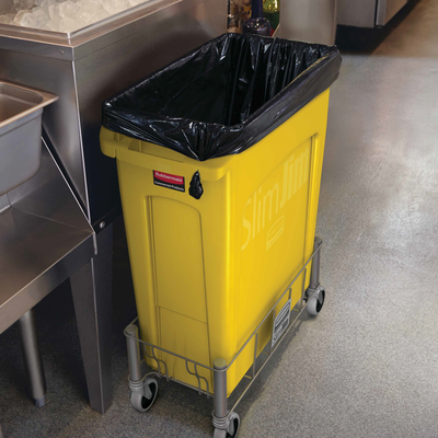 Imagen 2 del producto Basurero Slim Jim Ventilado Amarillo