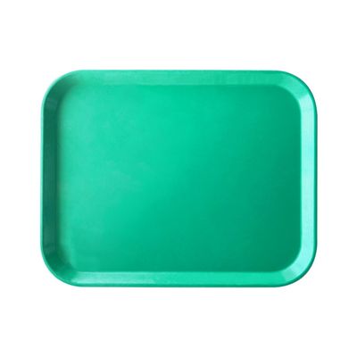 BANDEJA FIBRA DE VIDRIO 35X45 CM VERDE