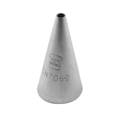 BOQUILLA REDONDA LISA ACERO INOXIDABLE Ø3XØ18X35 MM