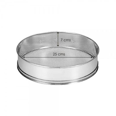 Imagen 2 del producto CERNIDOR ACERO INOXIDABLE 25 CM