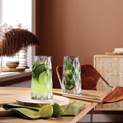 Imagen 2 del producto SET 4 VASO REFRESCO 345 CC LINEA LEAFY