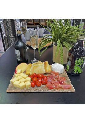 Imagen 2 del producto TABLA APERITIVO MELAMINA RECT 32X26X 1 CM MADERA