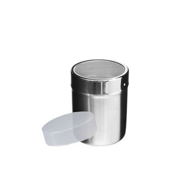 ESPOLVOREADOR ACERO INOX C/TAPA PLASTICA