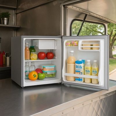 Imagen 2 del producto FRIGOBAR FRÍO DIRECTO LIGHT SILVER 43 LTS