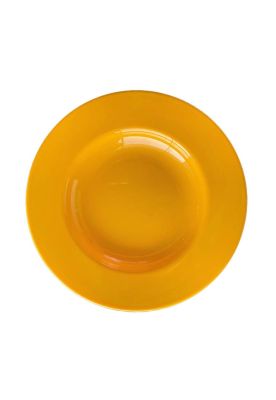Set De 6 Plato Hondo 23cm Amarillo