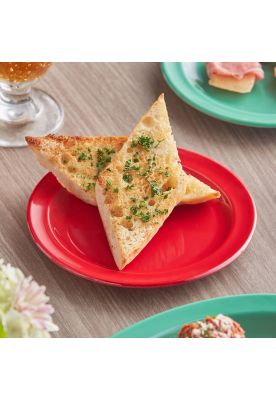 Imagen 2 del producto set 4 PLATO MELAMINA ROJO 14 CM