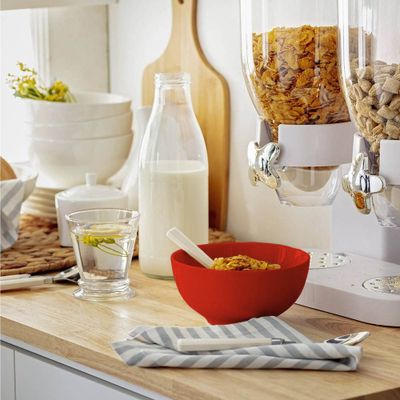 Imagen 2 del producto SET DE 6 BOWLS MELAMINA ROJO 10 CM