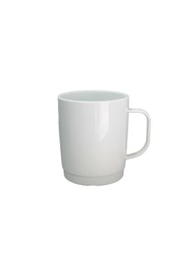 Imagen 2 del producto Set De 4 Mug Policarbonato Blanco 300 Ml