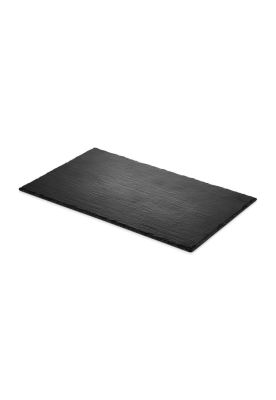 TABLA APERITIVO MELAMINA RECT 32X 53X 1 CM NEGRA