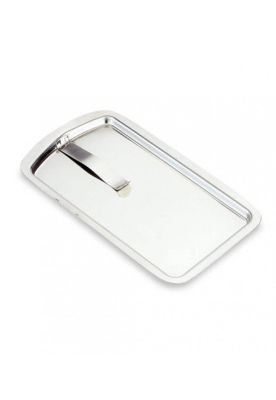 BANDEJA PROPINA ACERO INOX 14x22CM