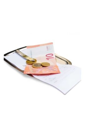 Imagen 2 del producto BANDEJA PROPINA ACERO INOX 14x22CM