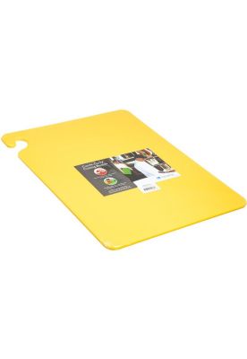 Imagen 2 del producto TABLA DE CORTE CON GANCHO AMARILLA 38 x 50 cm