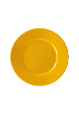 Set De 6 Plato Pc Amarillo 19 Cm