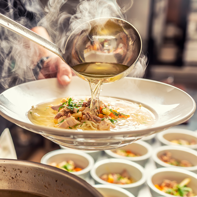 Imagen 2 del producto CUCHARON ACERO INOXIDABLE 43ML MANGO BLANCO LÍNEA DURAFIO