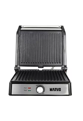 PLANCHA DOBLE CONTACTO GRILLADA MARVO