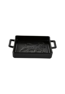 FUENTE CUADRADA GRILL CERÁMICA GRES 22X17X3