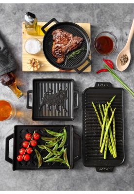 Imagen 2 del producto FUENTE CUADRADA GRILL CERÁMICA GRES 22X17X3