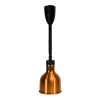 LAMPARA DECORATIVA COLOR BRONCE CALEFACCIONADA RETRACTIL 250 W