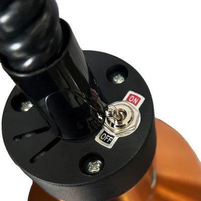 Imagen 2 del producto LAMPARA DECORATIVA COLOR BRONCE CALEFACCIONADA RETRACTIL 250 W