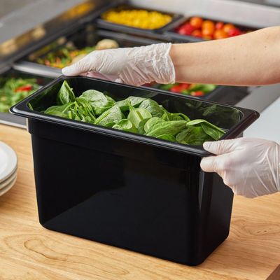 Imagen 2 del producto Contenedor Gn Policarbonato Negro 1/3x20 Cm