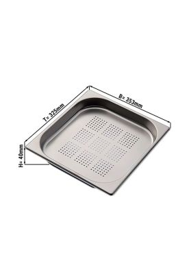 Imagen 2 del producto Contenedor Gastronomico Perforado Gn 2/3 X 4 Cm Ac Inox