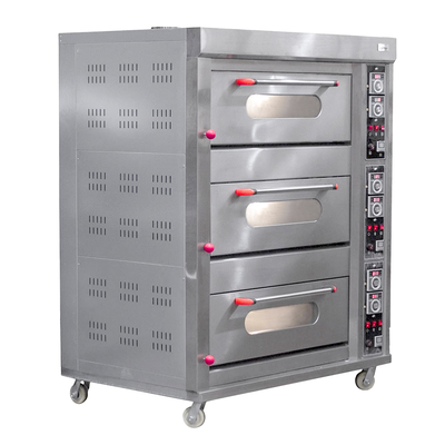 Imagen 2 del producto HORNO 3 CAMARAS GAS NEW QL-6 VOLTER