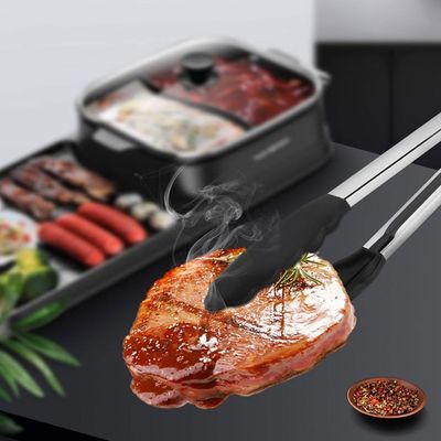 Imagen 2 del producto TENAZA ACERO INOX CON PUNTA DE SILICONA 30 CM