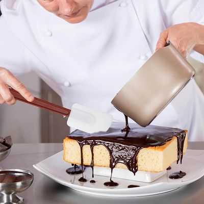 Imagen 2 del producto ESPATULA MEZQUINO RASPADOR DE MASAS DE SILICONA PROFESIONAL 25CM