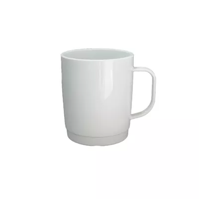 MUG POLICARBONATO BLANCO 300 ML