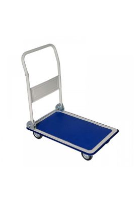 Carro Plataforma Plegable Azul