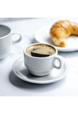 Imagen 2 del producto Set De 6 Taza Café 100cc Con Platillo Apilable. Línea Tower