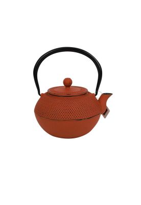 TETERA DE METAL CON FILTRO NARANJO 1.20 LTS