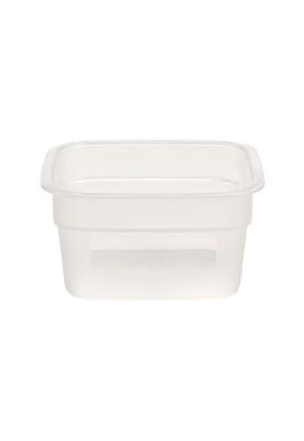 RECIPIENTE GRADUADO CUADRADO POLIPROPILENO  0.5 LT