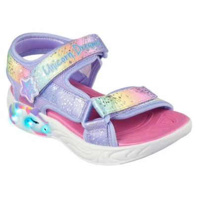 SANDALIAS SKECHER UNICORN DREAMS (LUCES) NIÑAS 302682L-BLMT