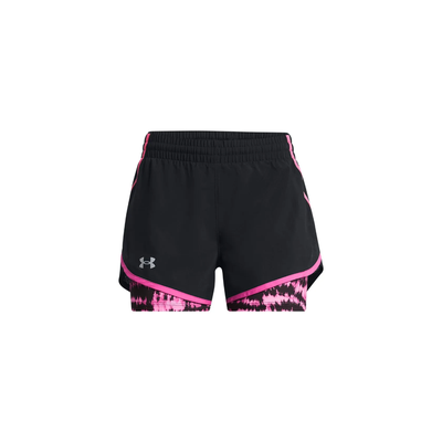 SHORTS UNDER ARMOUR FLY-BY NEGROS (NIÑAS) | 1383258-001