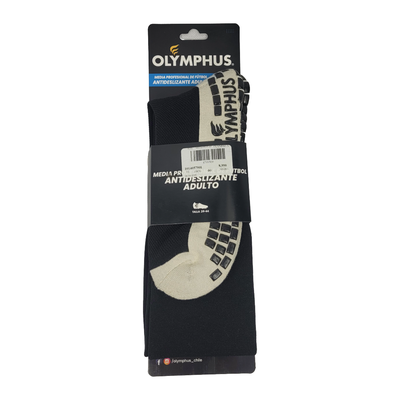 CALCETAS ANTIDESLIZANTES OLYMPHUS BLACK ADULTO 1014057901