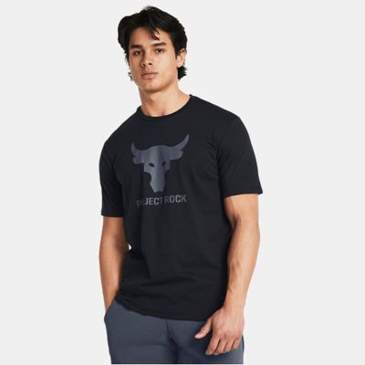 Imagen 1 del producto POLERA UNDER ARMOUR PROJECT ROCK PAYOFF NEGRA | 1383191-001