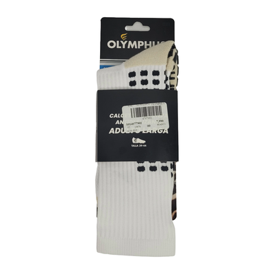 Imagen 2 del producto CALCETAS ANTIDESLIZANTES OLYMPHUS WHITE ADULTO 1014077902