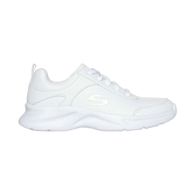 Imagen 1 del producto ZAPATILLAS BLANCAS ESCOLARES JUVENIL SKECHERS DYNAMATIC | 302630L-WHT