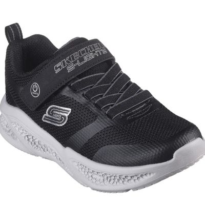 Zapatillas Skechers Meteor Lights (Luces) Niños 401675L-BKGY
