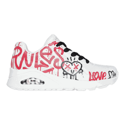 Imagen 1 del producto ZAPATILLAS SKECHERS UNO LOVE GRAFFITI MUJER | 177082-WRBK